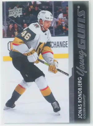 2021-22 UPPER DECK - JONAS RONDBJERG #460 YOUNG GUNS