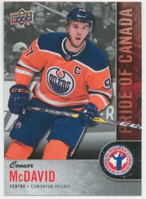 2017-18 NATIONAL HOCKEY CARD DAY CANADA - CONNOR McDAVID #CAN-9
