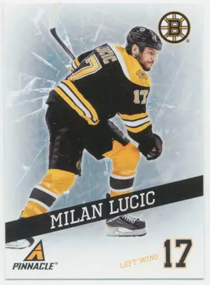 2011-12 PANINI PINNACLE - MILAN LUCIC #10 BREAKTHROUGH