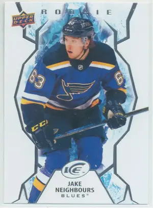 2021-22 UPPER DECK ICE - JAKE NEIGHBOURS #134 ROOKIE