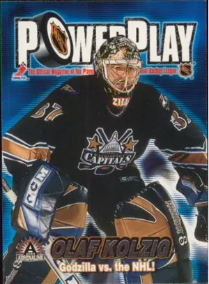 2001-02 ADRENALINE - OLAF KOLZIG #36 POWER PLAY