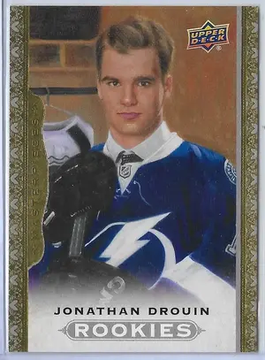 2014-15 Masterpieces #171 Jonathan Drouin RC