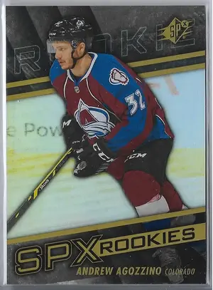 2014-15 SPx #124 Andrew Agozzino RC