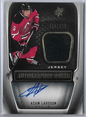 2011-12 SPx #190 Adam Larsson RC (758/799)