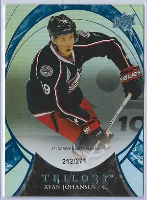 2015-16 Trilogy Rainbow Blue #25 Ryan Johansen (212/271)