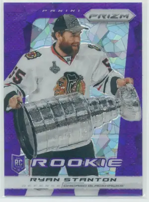 2013-14 PANINI PRIZM - RYAN STANTON #223 CRACKED ICE PURPLE REDEMPTION