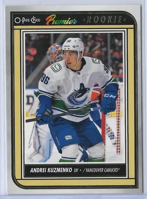 2022-23 O-Pee-Chee Premier #P-100 Andrei Kuzmenko
