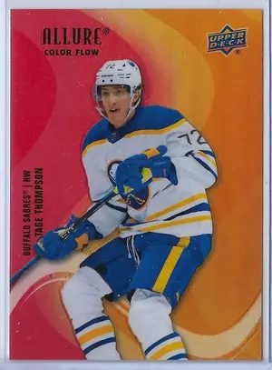 2022-23 Allure Color Flow Red-Orange #SF-80 Tage Thompson