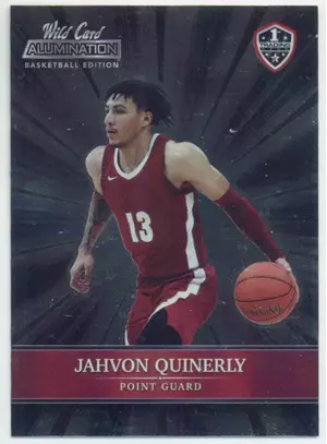 2021-22 Wild Card Alumination - Jahvon Quinerly #ABC-32