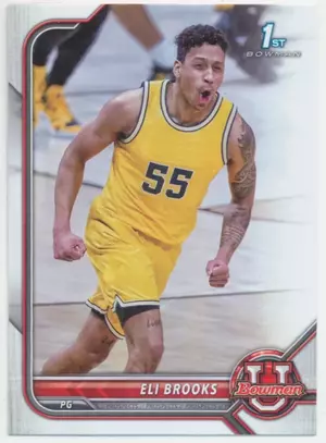 2021-22 Bowman University - Eli Brooks #72