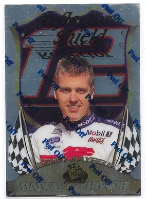 1999 Press Pass Premium Badge of Honor Reflectors #BH7 Jeremy Mayfield (0279/1350)