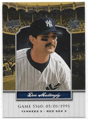 2008 Yankee Stadium Legacy Collection #5560 Don Mattingly *