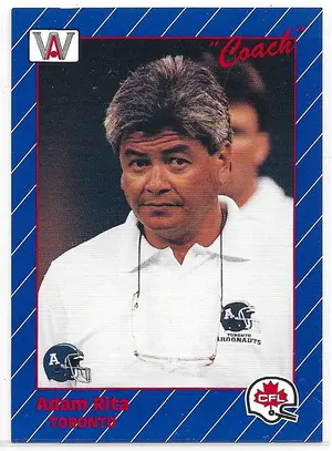 1991 All World CFL #47 Adam Rita