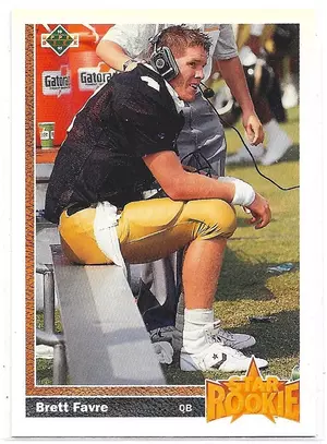 1991 Upper Deck #13 Brett Favre RC