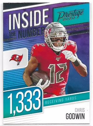 2020 Prestige Inside The Numbers #IN-CG Chris Godwin