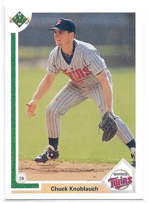1991 Upper Deck #40 Chuck Knoblauch