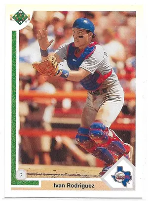 1991 Upper Deck Final Edition #55F Ivan Rodriguez RC