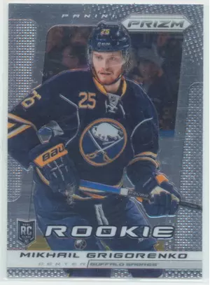 2013-14 PRIZM - MIKHAIL GRIGORENKO #213 ROOKIE
