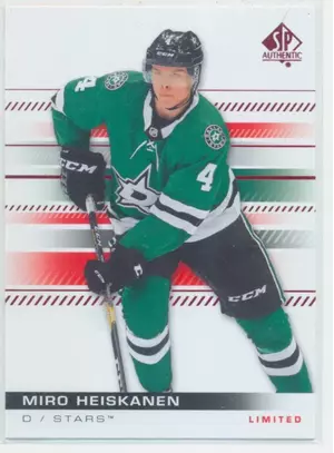 2019-20 SP AUTHENTIC - MIRO HEISKANEN #59 LIMITED RED