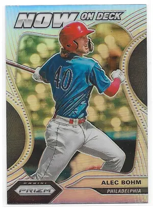 2020 Prizm Now On Deck Silver Prizm #NOD-13 Alec Bohm