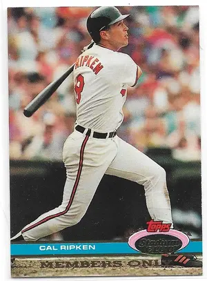 1991 Stadium Club Members Only #26 Cal Ripken