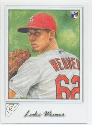 2017 Topps Gallery - Luke Weaver #138 RC