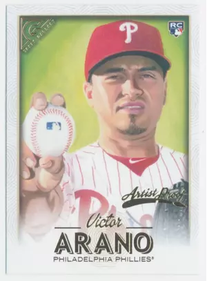 2018 Topps Gallery - Victor Arano #136 Artist Proof Parallel