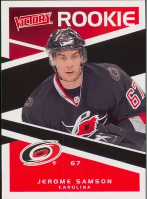 2010-11 VICTORY - JEROME SAMSON #208 ROOKIE