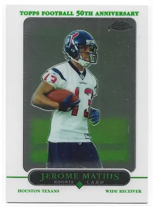 2005 Topps Chrome #249 Jerome Mathis RC