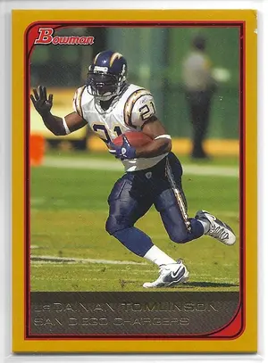 2006 Bowman Gold #40 LeDainian Tomlinson *