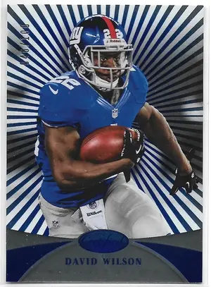 2013 Certified Platinum Blue #120 David Wilson (046/100)