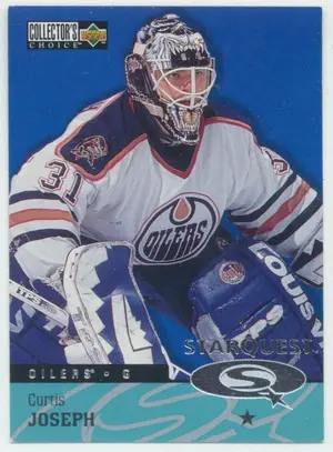 1997-98 COLLECTOR'S CHOICE - CURTIS JOSEPH #SQ31 STARQUEST⚠️