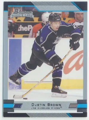 2003-04 BOWMAN DRAFT PICKS - DUSTIN BROWN #145 ROOKIE⚠️