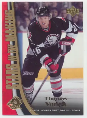 2005-06 UPPER DECK - THOMAS VANEK #SM5 STARS IN THE MAKING