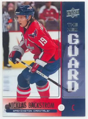 2008-09 UPPER DECK - NICKLAS BACKSTROM #NE11 THE NEW GUARD