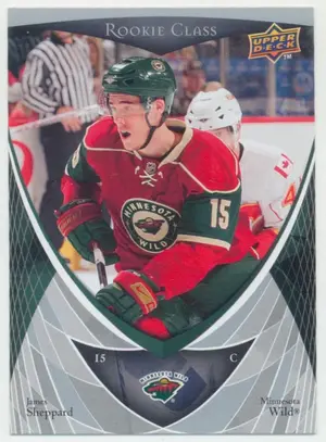 2007-08 UPPER DECK ROOKIE CLASS - JAMES SHEPPARD #20