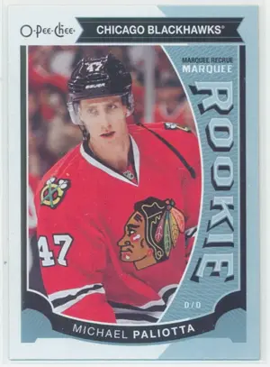 2015-16 O-PEE-CHEE - MICHAEL PALIOTTA #550 MARQUEE ROOKIE