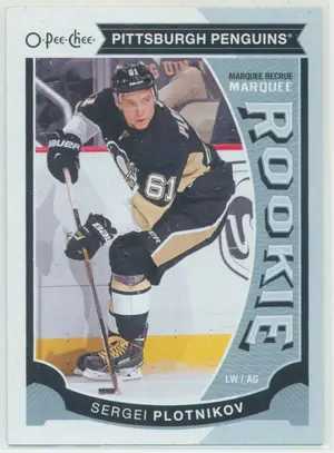 2015-16 UPPER DECK - SERGEI PLOTNIKOV #U23 MARQUEE ROOKIE O-PEE-CHEE UPDATE