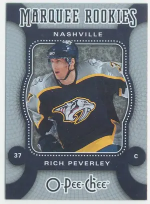 2007-08 O-PEE-CHEE - RICH PEVERLEY #565 MARQUEE ROOKIE