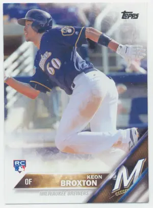 2016 Topps - Keon Broxton #364 RC
