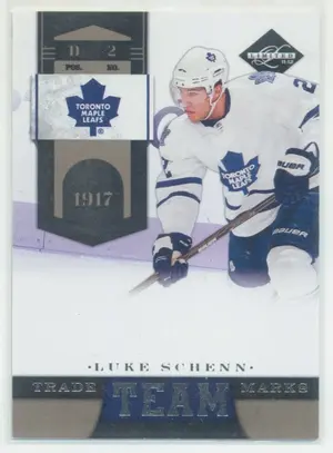 2011-12 PANINI LIMITED - LUKE SCHENN #9 TEAM TRADEMARKS 68/299