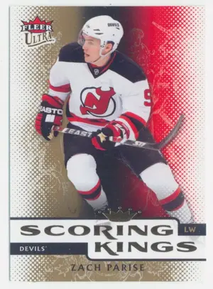 2009-10 FLEER ULTRA - ZACH PARISE #SK6 SCORING KINGS
