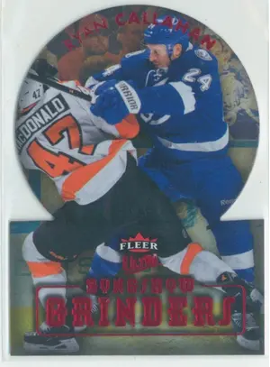 2014-15 FLEER ULTRA - RYAN CALLAHAN #GG-11 GONGSHOW GRINDERS