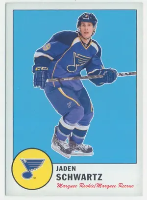 2012-13 O-PEE-CHEE - JADEN SCHWARTZ #591 MARQUEE ROOKIE RETRO
