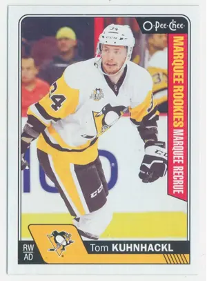 2016-17 O-PEE-CHEE - TOM KUHNHACKL #695 MARQUEE ROOKIES
