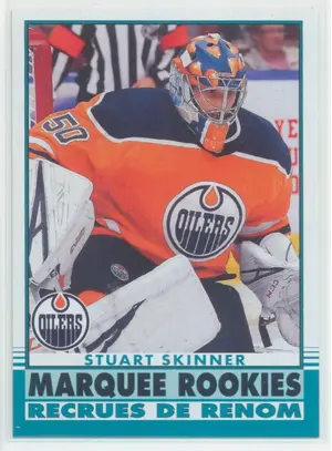 2020-21 O-PEE-CHEE - STUART SKINNER #631 MARQUEE ROOKIES RETRO