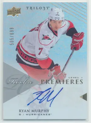 2013-14 TRILOGY - RYAN MURPHY #185 ROOKIE PREMIERES 505/699