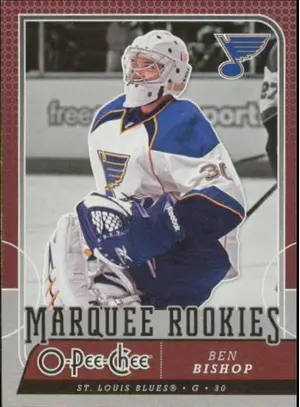 2008-09 O-PEE-CHEE - BEN BISHOP #789 MARQUEE ROOKIES
