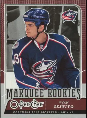 2008-09 O-PEE-CHEE - TOM SESTITO #533 MARQUEE ROOKIES