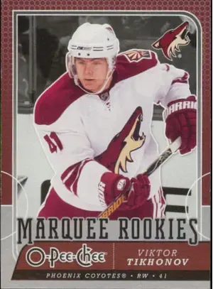 2008-09 O-PEE-CHEE - VIKTOR TIKHONOV #784 MARQUEE ROOKIES